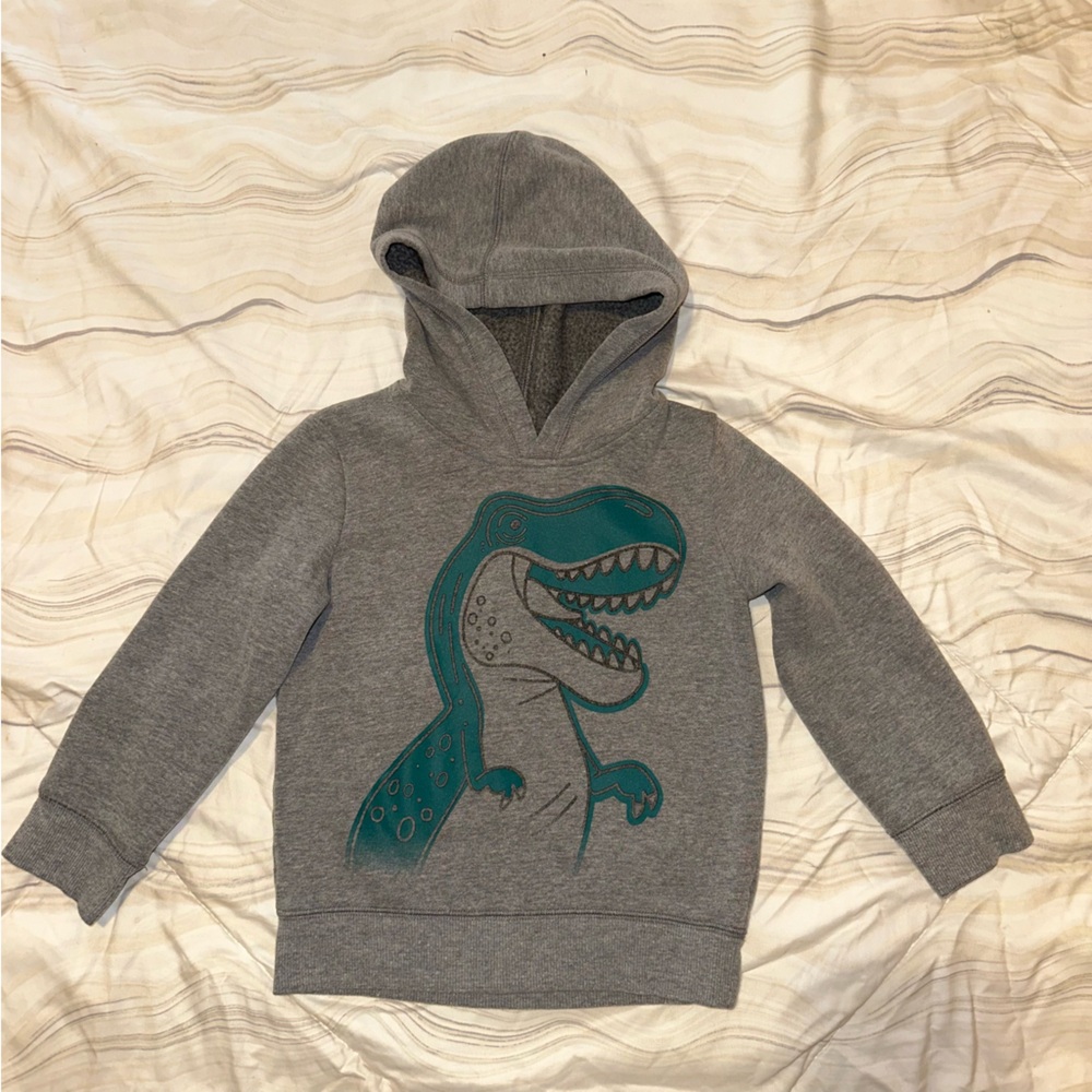 Jumping Beans Gray Dinosaur‎ Hoodie